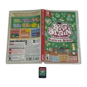 Big Brain Academy Brain Vs Brain Nintendo Switch Video Game - Picture 1 of 1