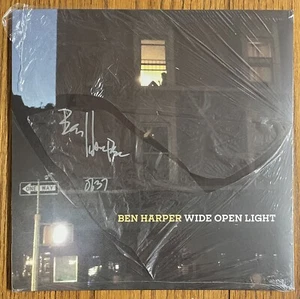 BEN HARPER Wide Open Light Hand Signed Numbered Autographed NEW LP Vinyl Record - Picture 1 of 3