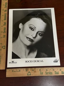 ROCIO DURCAL 8x10 FOTO PROMO STAMPA BMG ARIOLA GESTIONE RECORDS - Foto 1 di 2