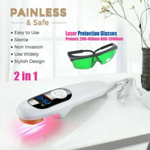 Dispositivo de terapia láser portátil para aliviar el dolor articular LASTEK + gafas láser 808 nm - Imagen 1 de 8