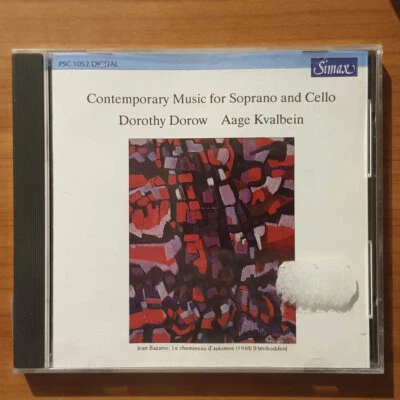 DOROTHY DOROW / AAGE KVALBEIN Comtemporary Music Soprano And Cello  NM/EX(CD) - Bild 1 von 4