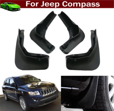 4 Mud Flaps Mudflap Splash Guard Mud Guards for Jeep Compass 2011-2016 Foto 1 de 4