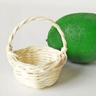  6Pcs Mini Woven Baskets Miniature Flower Basket Small Picnic Basket Mini Rattan