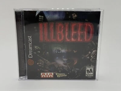 Illbleed Sega Dreamcast 2001 CIB Completo con Manual Raro Probado Versión EE. UU. LIMPIO Foto 1 de 4