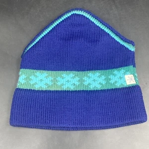 Gorra de invierno vintage Sarita para mujer gorro lana virgen copo de nieve sombrero nórdico calavera - Imagen 1 de 9