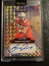 Jeremy Ruckert 2022 Wild Card Alumination Rookie Ocular Auto #d 4/5 SSP Jets