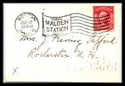 1905 MASSACHUSETTS Cover - Boston (Malden Station) to Rochester, NH K13