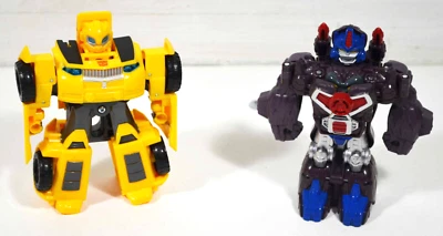 Two Playskool Transformers Rescue Bots-Bumblebee & Optimus Primal Prime Gorilla - Image 1 of 3