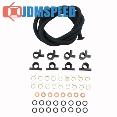 Kit de línea de retorno de inyector de combustible para camionetas Ford 1988-1994 7,3 L diésel  Foto 1 de 4
