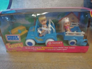 Ultra Rare Tommy Li'l Friend of Kelly Jeep Play Set Target Special Edition Blue - Bild 1 von 5