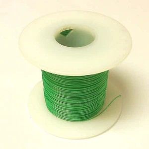 500' Page 26AWG VERDE KYNAR filo avvolgente isolato 500 piedi rotolo ~ Made in USA - Foto 1 di 1