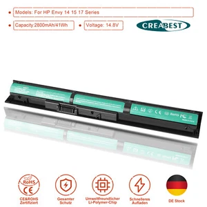Batterie 2800mAh 756743-001 756745-001 pour HP Envy 15 17 V104 756478-851 756478-421 - Photo 1/12
