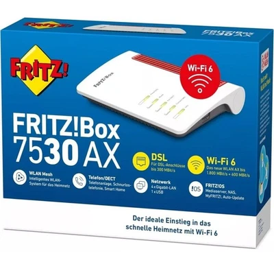 AVM FRITZ!Box 7530 AX DSL - Weiß - Bild 1 von 2