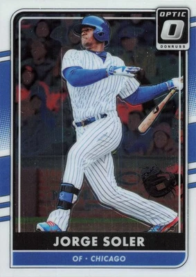 2016 Panini Donruss Optic - Jorge Soler #98 - Image 1 of 2