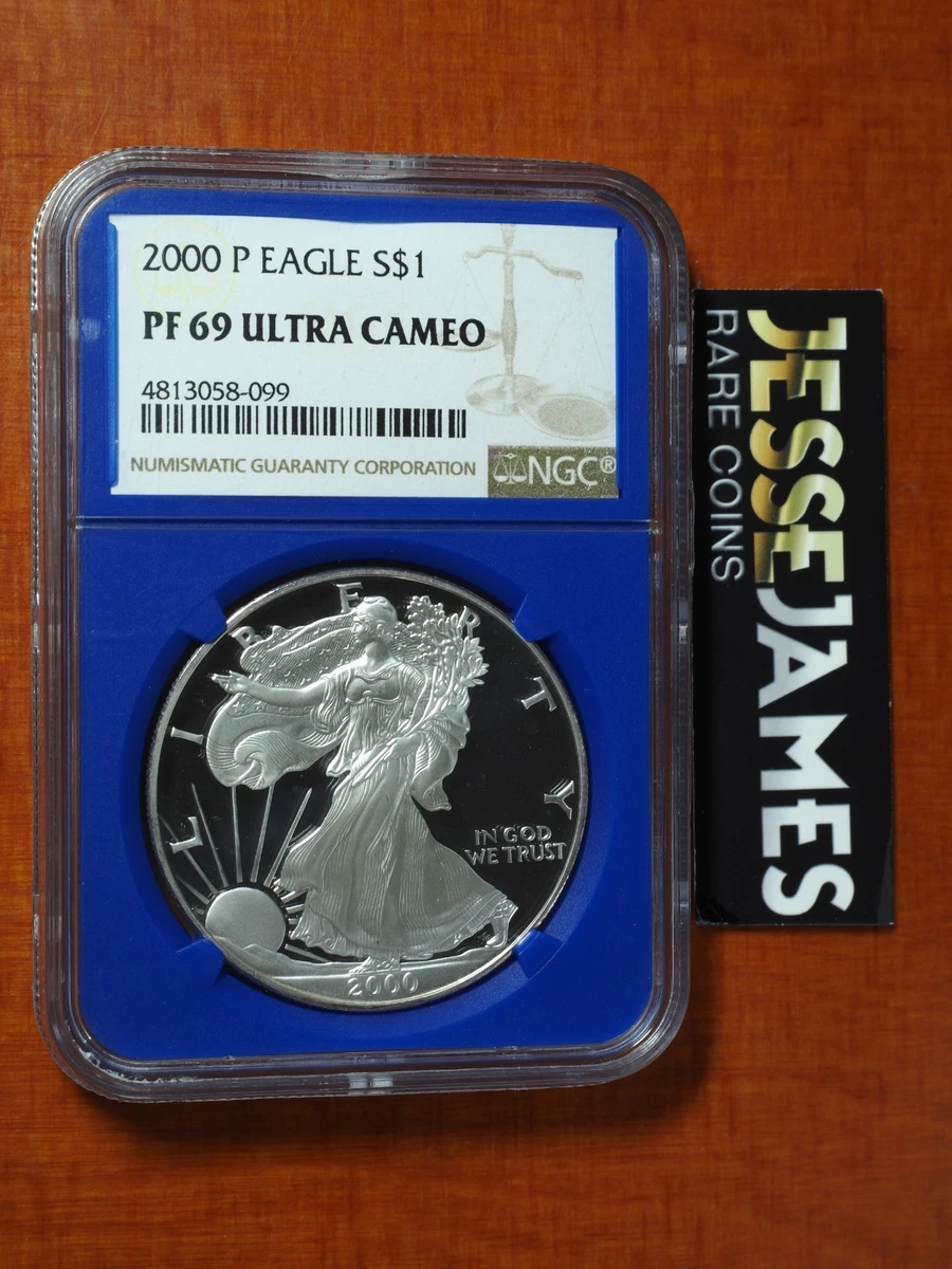 American Eagle PR 69 Graded 2000 Silver Bullion Coins for sale | eBay