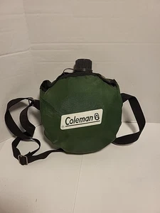 Vintage Coleman Canteen Water Heavy Duty Plastic Camping, + Caring Case. - Picture 1 of 11