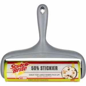 3 Pack Scotch-Brite 50% Stickier Large Surface Lint Roller - Picture 1 of 2