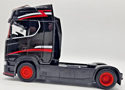 Scania S730 Highline Nera Burago 1:43 IXO BBU18-32207 - Immagine 1 di 4