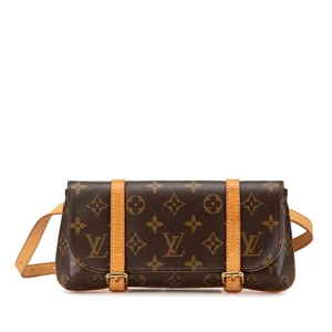 LOUIS VUITTON Monogram Pochette Marrell Body bag Waist bag M51159 Women 【U... - Picture 1 of 13