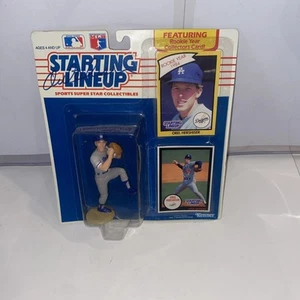 Orel Hershiser Signed Twice LA Dodgers 1989 Starting Lineup JSA COA - Picture 1 of 5