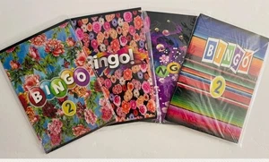 Bingo Karten Sie erhalten 4 Akkordeon Karten 6 1/2 x 4 1/2 insgesamt 16 Karten Cartas - Bild 1 von 3