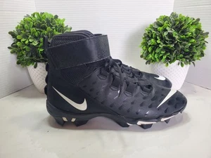 Nike Force Men's Football Cleat AQ7722-001 🏈 Size 11 Black - Pre Owned - Picture 1 of 6
