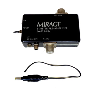 Preamplificador Mirage de 6 metros para radioaficionado nuevo en caja abierta Foto 1 de 4