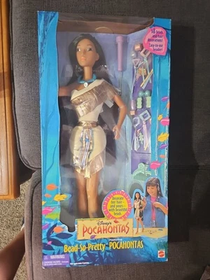Figura Mattel EE. UU. 18" pulgadas Walt Disney POCAHONTAS BEAD-TAN-BONITY `95 ¡RARA! Foto 1 de 2