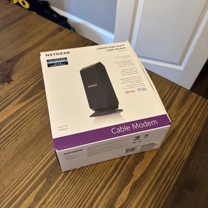 Netgear CM600 1-portowy gigabitowy modem przewodowy (CM600-100NAS) - Zdjęcie 1 z 5