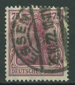Deutsches Reich 1922 Germania mit WZ 2 Waffeln 197 a gestempelt geprüft - Bild 1 von 1