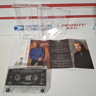Toby Keith Self Titled Cassett 1993 Country Should've Been a Cowboy - Image 1 of 4