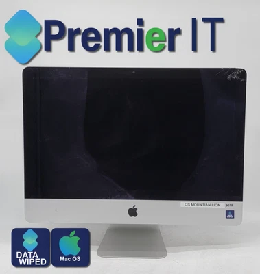 Apple iMac 21.5" A1418 - Intel Core i5-3330S - 8GB RAM + 1TB HDD - Image 1 of 4
