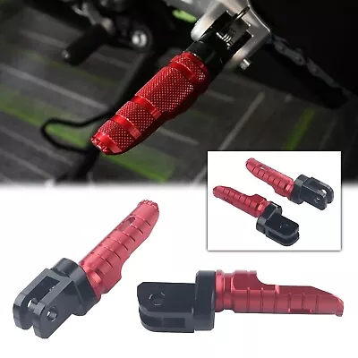 Reposapiés delanteros estriba apta para BMW G310R 2017-2024 G310RR 2023~24 rojo Foto 1 de 4