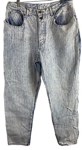 Pantalones de mezclilla vintage retro años 80 PS Gitano para mujer mamá talla 20 cortos cintura alta 36 x 28 - Imagen 1 de 6