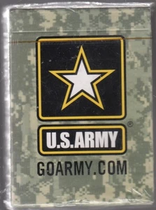 EE. UU. TARJETAS DE JUEGO ACABADO LINO ALTA CALIDAD "MFG. SELLADO" - Imagen 1 de 2