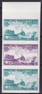 Affar et Issas 1970 Yvert 367 imperforate color proof Ships Boats MNH VF - Picture 1 of 1