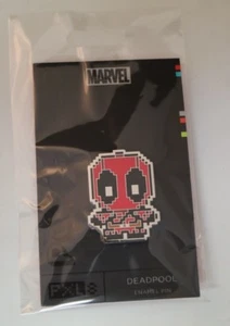 NYCC Comic Con 2018 Hallmark Deadpool Marvel PXL8 Exclusive Pin - Picture 1 of 2