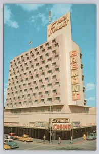 Las Vegas Nevada Fremont Hotel and Casino Gambling Downtown c1950s Postcard - Picture 1 of 2