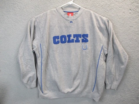 Indianapolis Colts Sweater Adult Extra Large Indiana NFL Football 2007 Cover