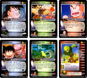 Dragon Ball Z CCG SCORE Saiyan Saga Limited (1-246) CHOOSE YOUR CARD Non-Foil - Picture 1 of 240