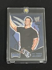 CHRIS BENOIT 2002 FLEER WWE ROYAL RUMBLE SIGNED AUTOGRAPHED CARD JSA AUTHENTIC