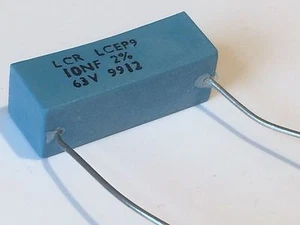 10nF 63V 2 % LCR VERLÄNGERTE FOLIENBOX POLYSTYROL EP9 KONDENSATOR ad2r16 - Bild 1 von 1