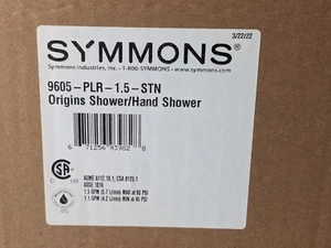 Symmons 9605-PLR-1.5-STN Origins Zweigriff-Duschsystem. Satin Nickel - Bild 1 von 3