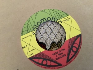 Wailers , Trod On , Pass It On , 7 " Solomonic - Picture 1 of 1