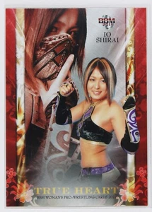IO SHIRAI (STARDOM) (WWE) - 2011 BBM Women's Pro-Wrestling Trading Card - Picture 1 of 3
