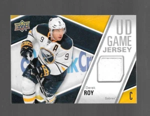 DEREK ROY 2011-12 UPPER DECK UD GAME JERSEY BUFFALO SABRES GJ-DR - Picture 1 of 2