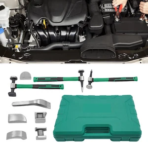 9pcs Set Hand Car Auto Body Work Hammer Fender Tool Dent Crowbar Repair Kit NEW - Picture 1 of 18