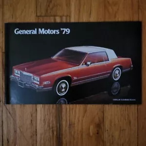 1979 GM Vehicles Sales Booklet w/Prices Cadillac Buick Chevy Olds Pontiac GMC - Picture 1 of 4