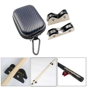 2 Pieces Billiard Cue Straightness Checker Pool Cue Straightness Tester - Picture 1 of 7