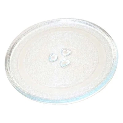Piatto Universale per Forno a Microonde da 24,5 cm in Vetro Trasparente - Imagen 1 de 4